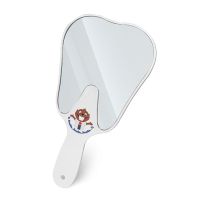 Bucky Beaver White Clinic Mirror