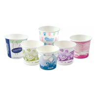 5 different 4oz paper cups