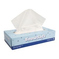 SnowSoft - Flat Box Facial Tissue