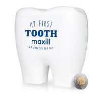 Tooth Shaped Coin Bank