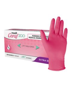 maxill Coral 200 - Powder Free Medical Examination Gloves
