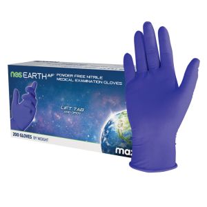 maxill nes EARTH AF Powder Free Nitrile - Extra Large --CLEARANCE--