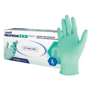 maxill Neoprene EKB Green Gloves --CLEARANCE--
