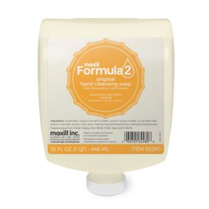 refill dispenser insert of maxill formula 2 original mild hand cleaning soap.