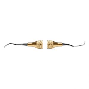 Gracey 13/14 - Titanium Nitride-3/8" Hollow Stainless (Gold Coloured)