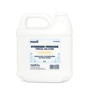 2L jug of maxill hydrogen peroxide 3% solution
