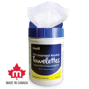 Isopropyl Alcohol 70% Towelettes --CLEARANCE--