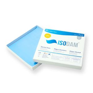 Isodam - Non-latex Dental Dam 5" x 5" Medium 