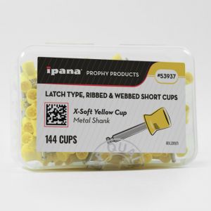 ipana Latch Type Prophy Cups - Short Cups (Metal Shank)