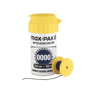 max-pak AC Knitted Retraction Cords - Impregnated --CLEARANCE--