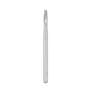 Ohio Forge Carbide Burs - Taper/Flat End Cross Cut-Long Straight (HP)-702 --CLEARANCE--