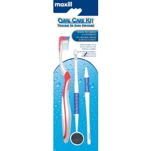 Oral Care Kit Dental Pik, Mirror & Toothbrush