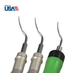 Parkell (maxi-cav) Ultrasonic Scaler Inserts - Right-Curved Perio
