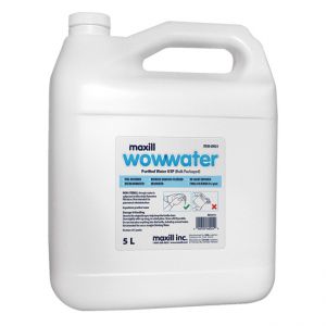 maxill wowwater™ Purified Water USP - 5 L Jug