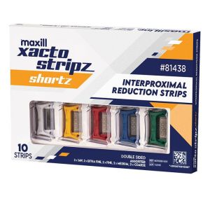 maxill xacto stripz shortz Interproximal Reduction Strips