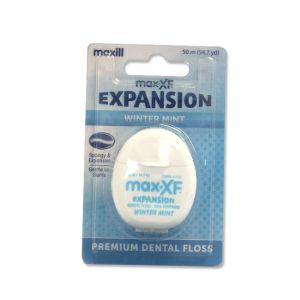 max-xf Expansion Dental Floss - Retail Blister - Winter Mint--CLEARANCE--
