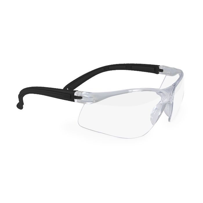 maxill Frames - Adult 277c - Black with ClearLenses