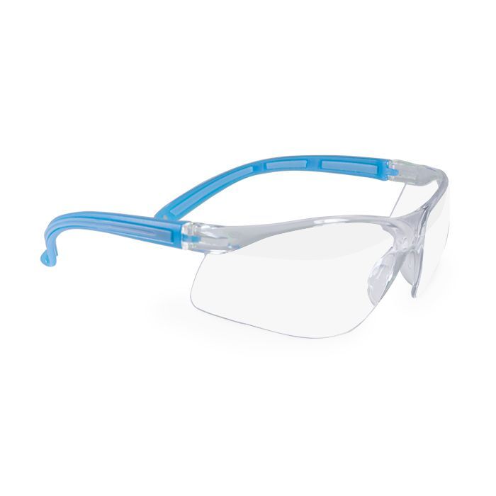 maxill Frames - Adult 277c - Blue with Clear Lenses