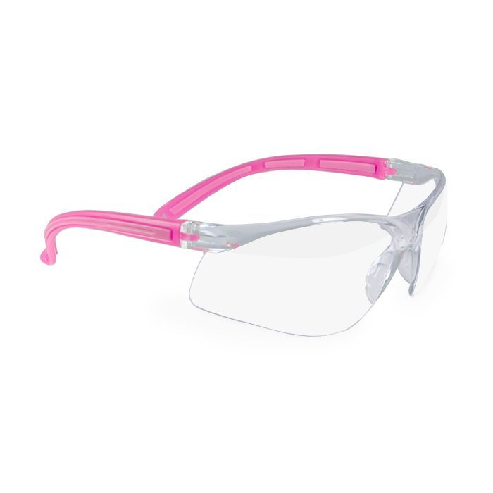 maxill Frames - Adult 277c - Pink with Clear Lenses