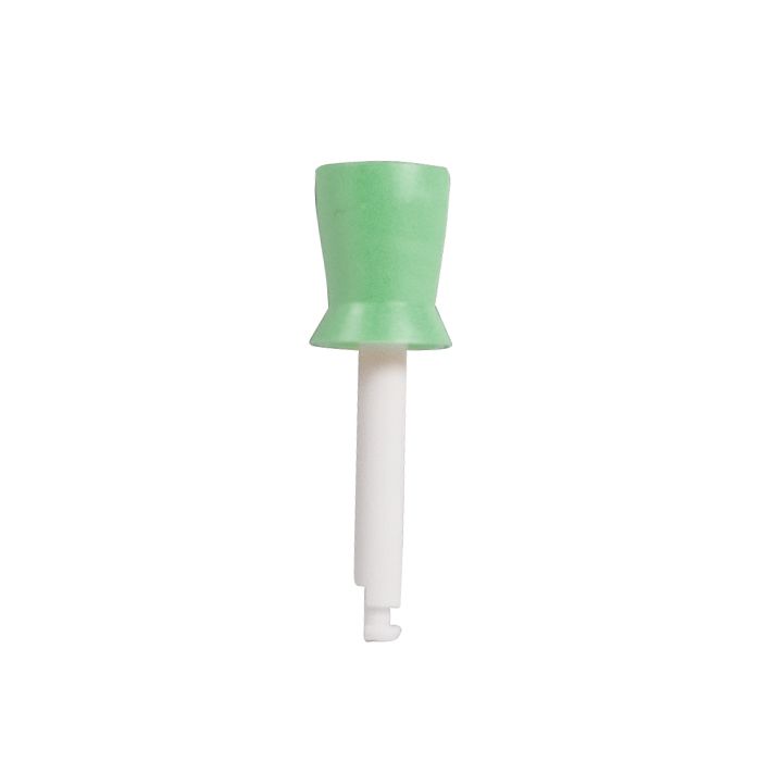 ipana Latch Type Prophy Cup - Soft Green (Plastic Shank)