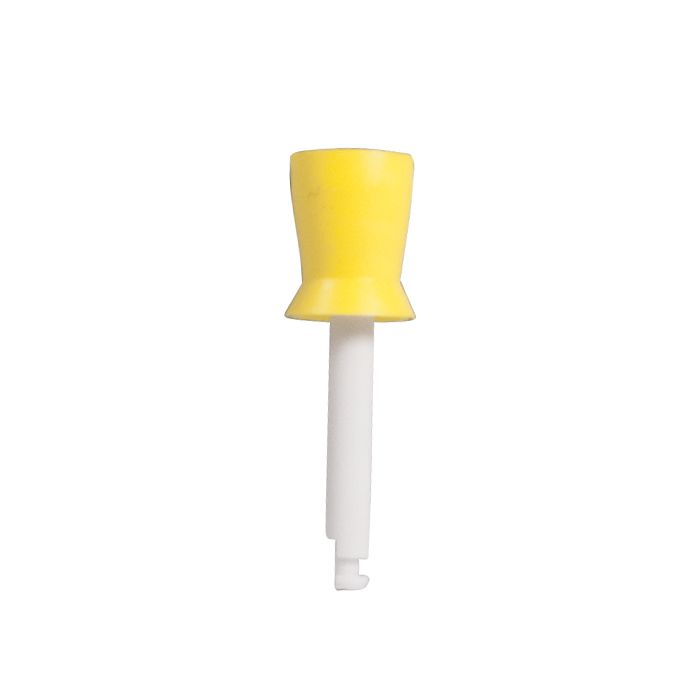 ipana Latch Type Prophy Cup - X-Soft Yellow (Plastic Shank)