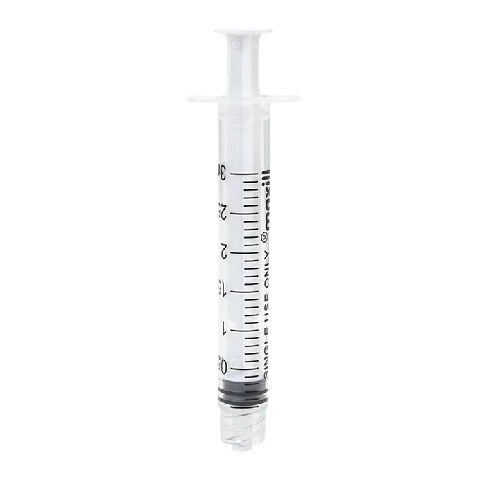 Luer Lock Standard Syringe - 3 cc