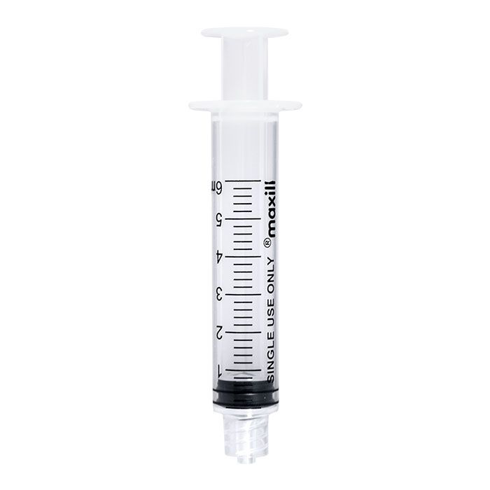 Luer Lock Standard Syringe - 6 cc
