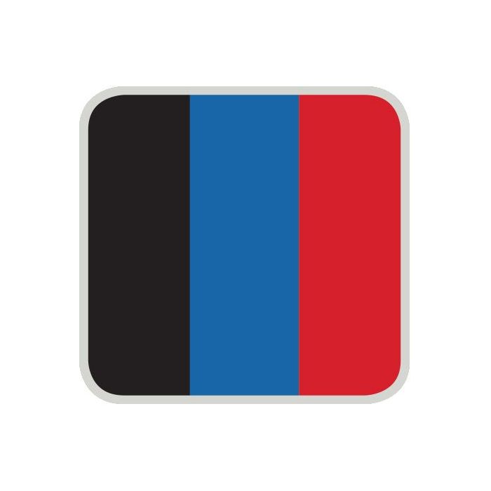 Pro-Form Mouthguard Laminates - 3 Colour-Square-Black/Blue/Red
