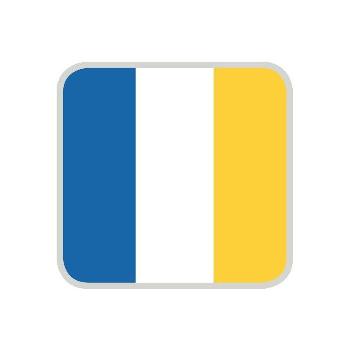Pro-Form Mouthguard Laminates - 3 Colour-Square-Blue/White/Yellow