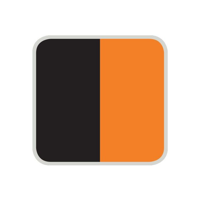 Pro-Form Mouthguard Laminates - 2 Colour-Square-Black/Orange