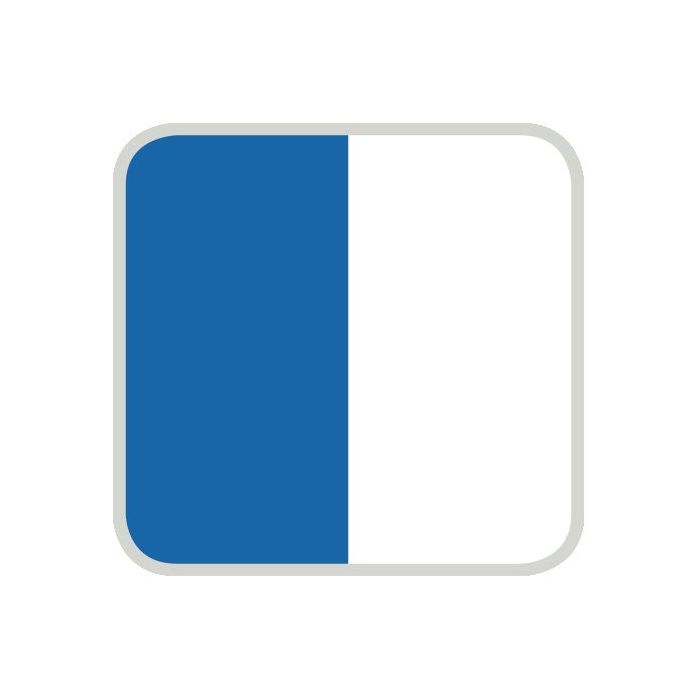 Pro-Form Mouthguard Laminates - 2 Colour-Square-Blue/White