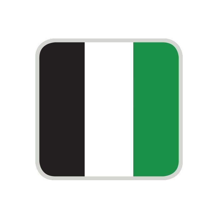 Pro-Form Mouthguard Laminates - 3 Colour-Square-Black/White/Green
