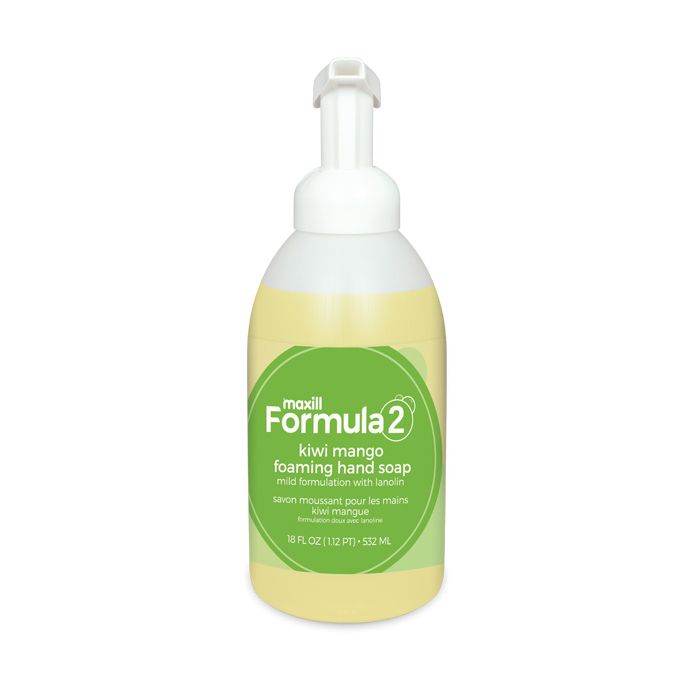 maxill Formula 2 kiwi mango foaming hand soap.