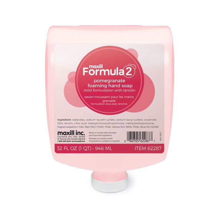 maxill Formula 2 foaming hand soap dispenser insert refill