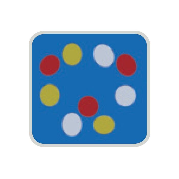 Pro-Form Mouthguard Laminates - Fun-Square-Polka Dots - Blue
