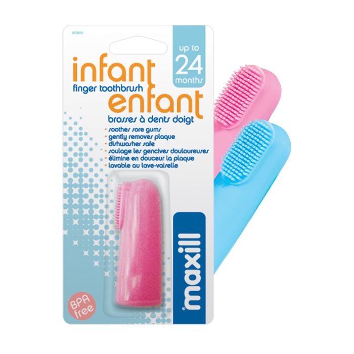 Infant Finger Toothbrush & Gum Massager - Retail Package