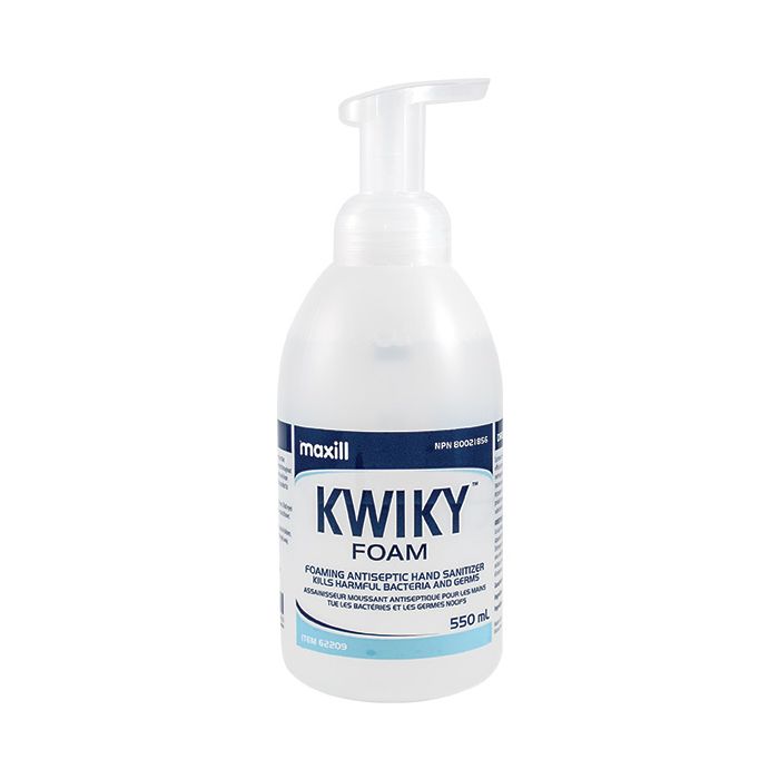 KWIKY Foaming Antiseptic Hand Sanitizer - 550 mL 
