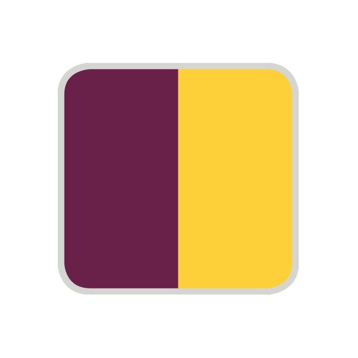 Pro-Form Mouthguard Laminates - 2 Colour-Square-Maroon/Yellow
