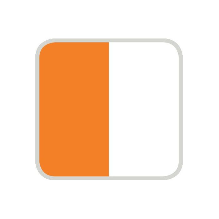 Pro-Form Mouthguard Laminates - 2 Colour-Square-Orange/White