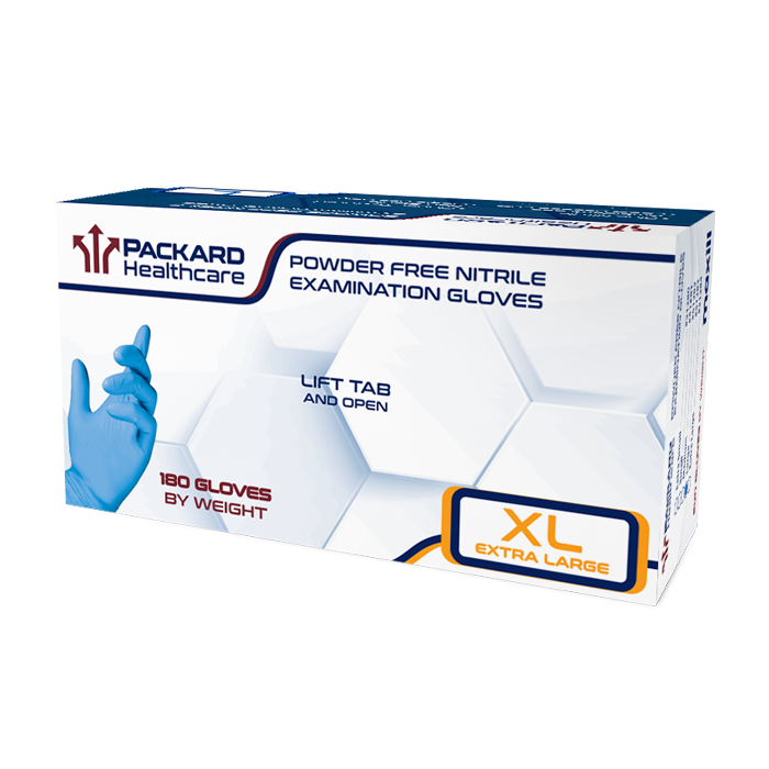 Packard Healthcare Powder Free Nitrile - Extra Large