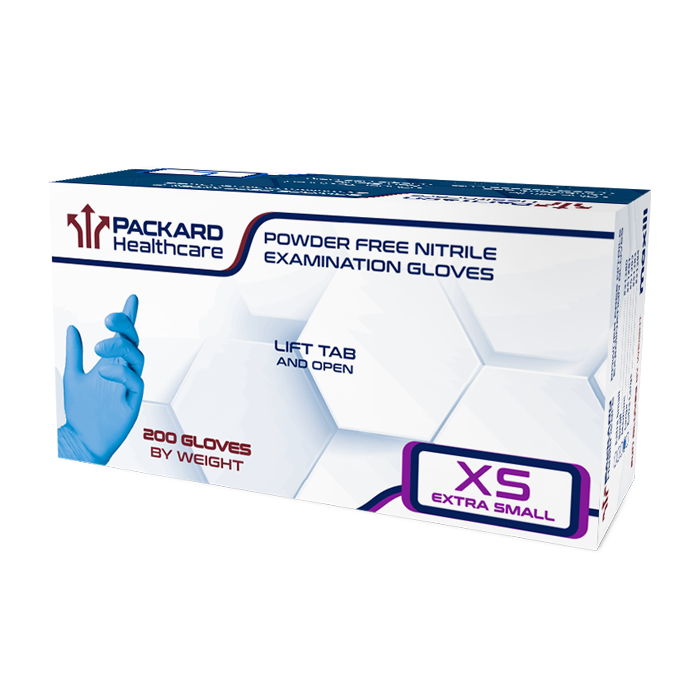 Packard Healthcare Powder Free Nitrile - Extra Small