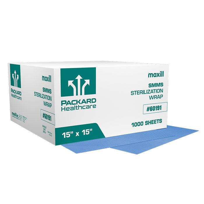 Packard Healthcare SMMS Sterilization Wrap - 15" x 15"