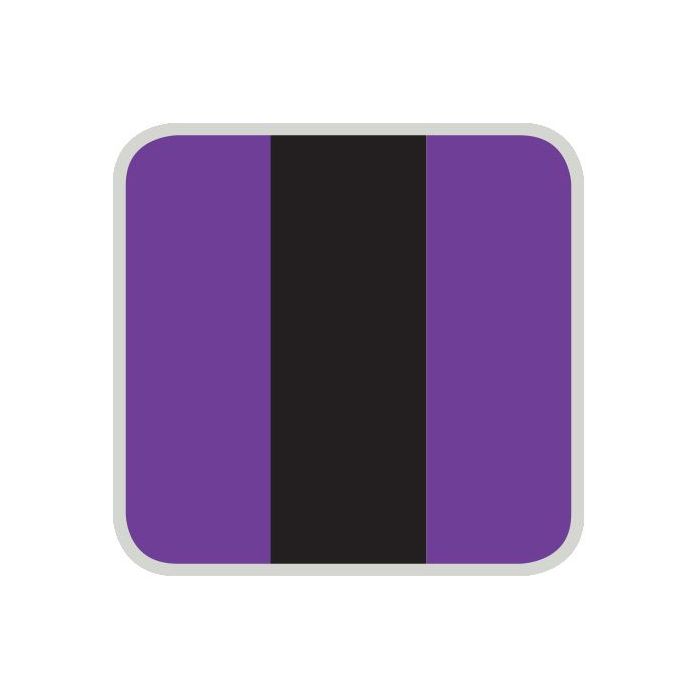 Pro-Form Mouthguard Laminates - 3 Colour-Square-Purple/Black/Purple