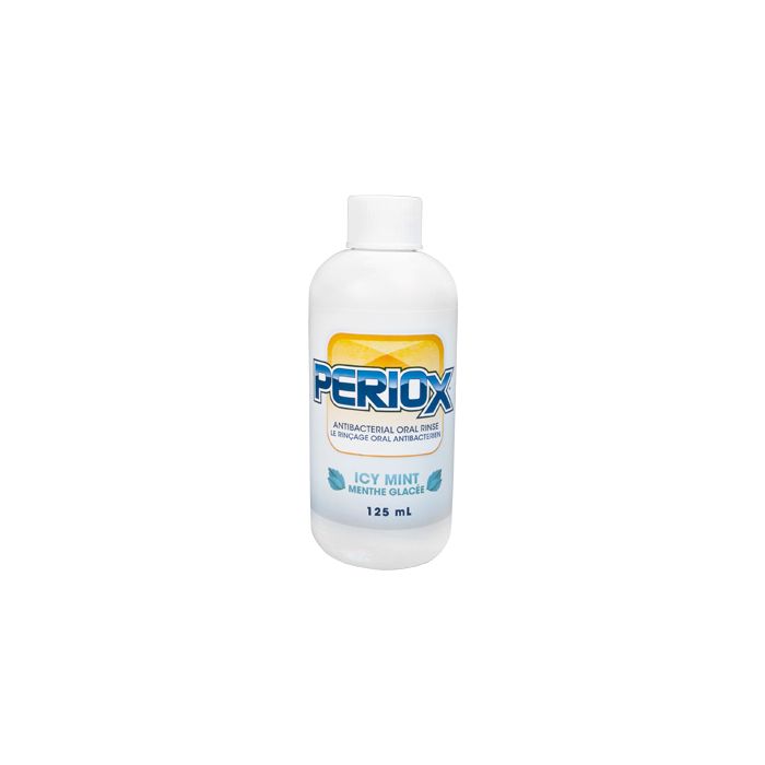 PerioX Antibacterial Rinse 125ml Empty Transfer Bottle