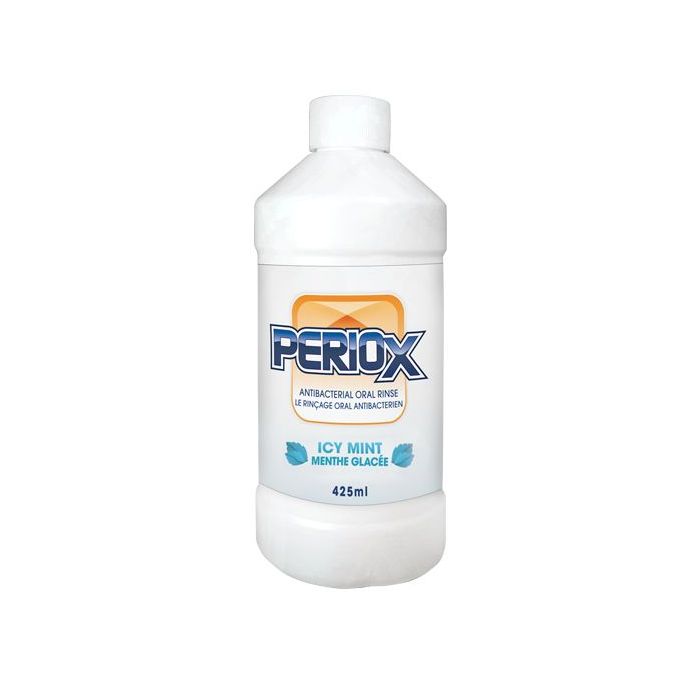 PerioX Antibacterial Rinse 425ml Empty Transfer Bottle