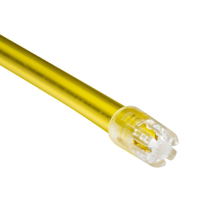 Packard Healthcare Saliva Ejectors - Yellow with Clear Tip