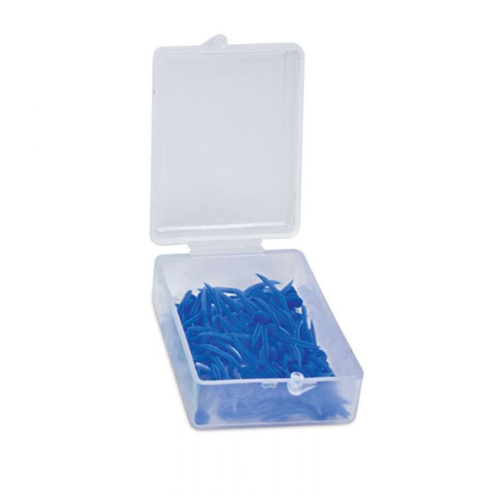 Plastic Wedges With Hole - Extra Small (Blue)