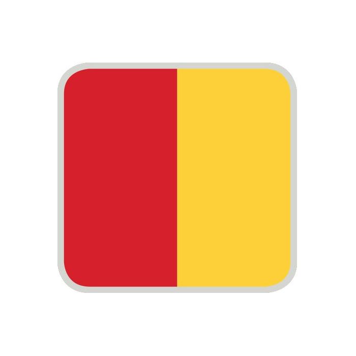 Pro-Form Mouthguard Laminates - 2 Colour-Square-Red/Yellow