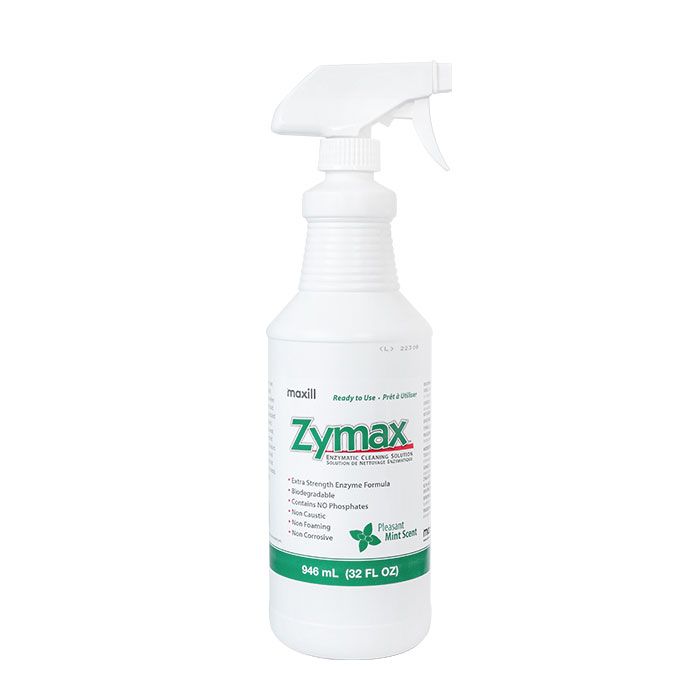 Zymax Enzymatic Cleaning Solution - Ready to Use - 32 fl oz Bottle