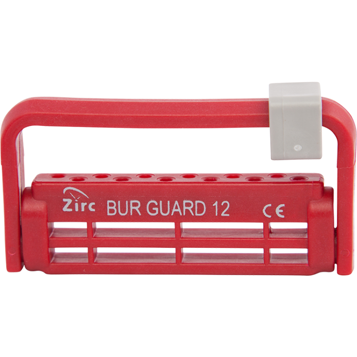 Bur Guard - 12-Hole-Red (M)